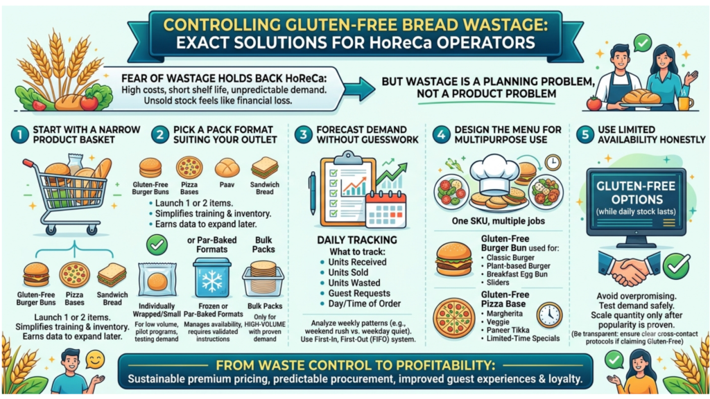 Gluten-Free Bread Wastage: Keep It Under Control