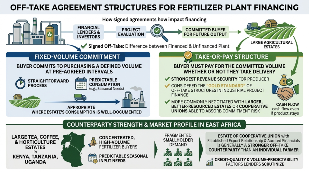 Securing Off-Take Agreements: How New Fertilizer Plants in Africa Can Pre-Sell Production to Large Estates off-take agreements fertilizer plant Africa